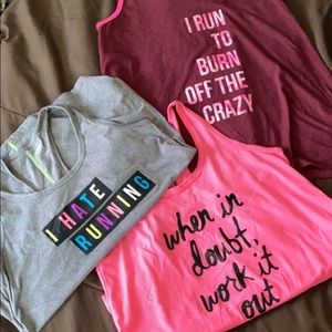Racerback tanks